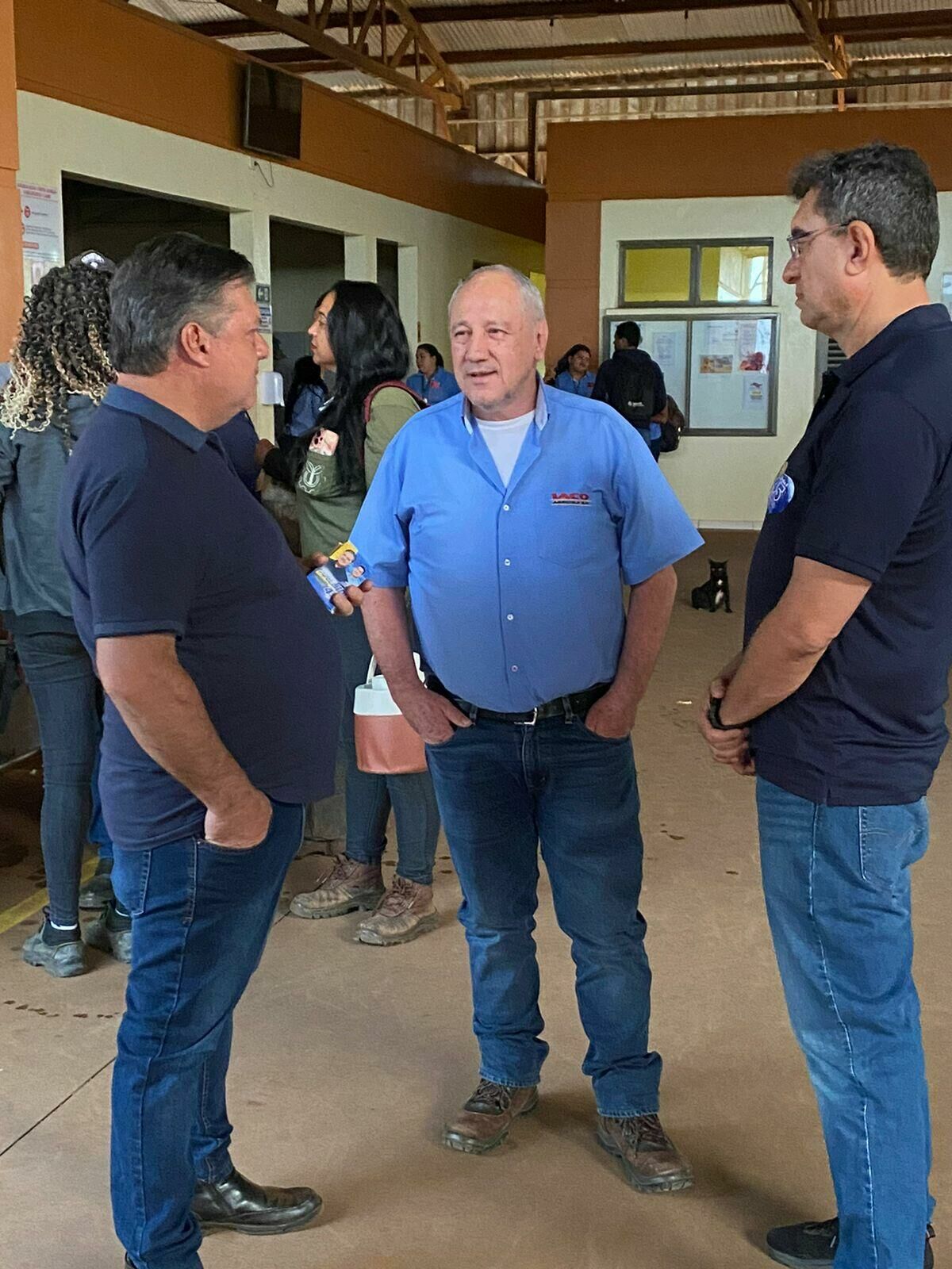 Imagem de compartilhamento para o artigo Candidato a prefeito Jocelito Krug e vice Dr. Jefferson visitam Usina Iaco Agrícola em Chapadão do Sul da MS Todo dia